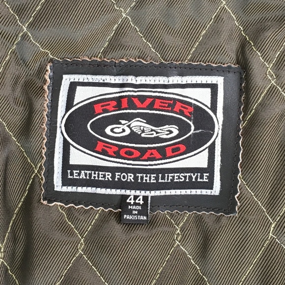 Leather Motorcycle Jacket - Picture 7 of 7